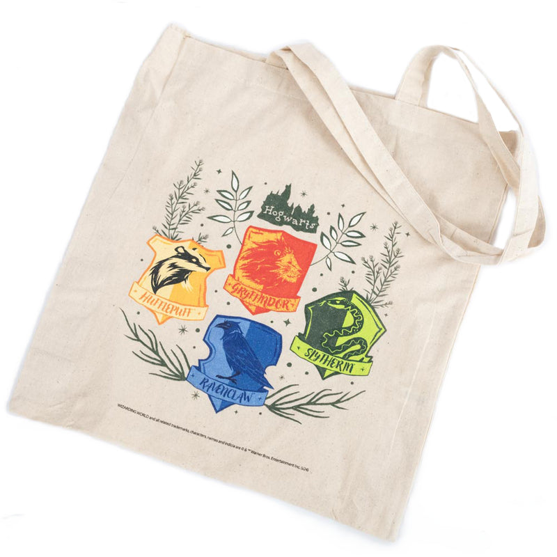 Harry Potter Herbology Canvas Tote Bag, side angle