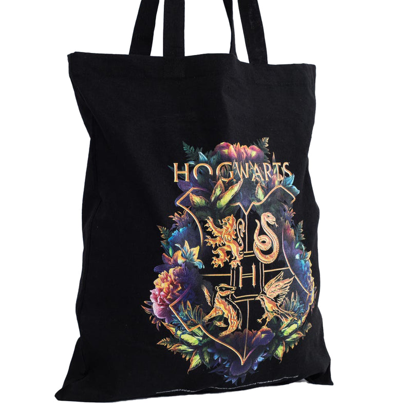 Harry Potter Hogwarts Crest Canvas Tote Bag, alternate view