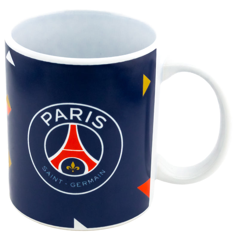 Paris Saint Germain FC Particle Mug, close-up detail