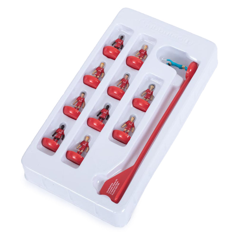 Liverpool FC Subbuteo Team, close-up detail
