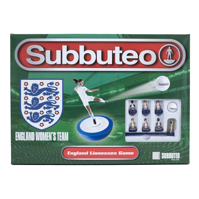 England Lionesses Edition Subbuteo Main Game, in display