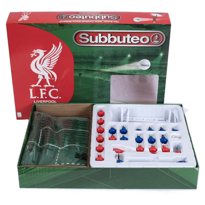 Liverpool FC Edition Subbuteo Main Game, packaging shot