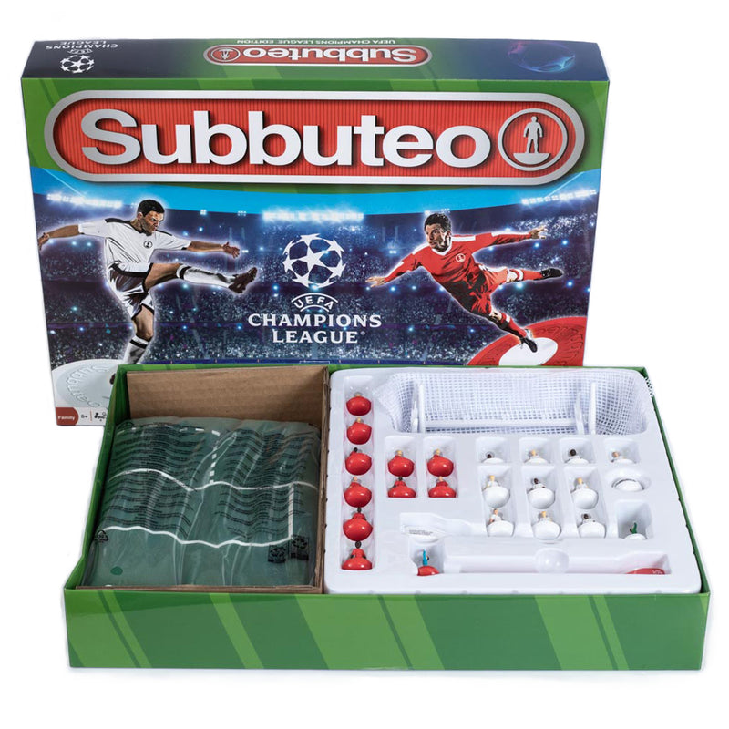 UEFA Champions League Edition Subbuteo Main Game, packaging shot
