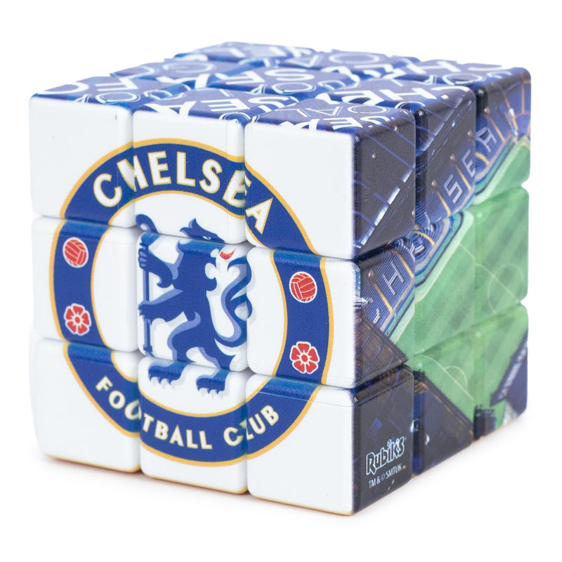 Chelsea FC Rubiks Cube, alternate view