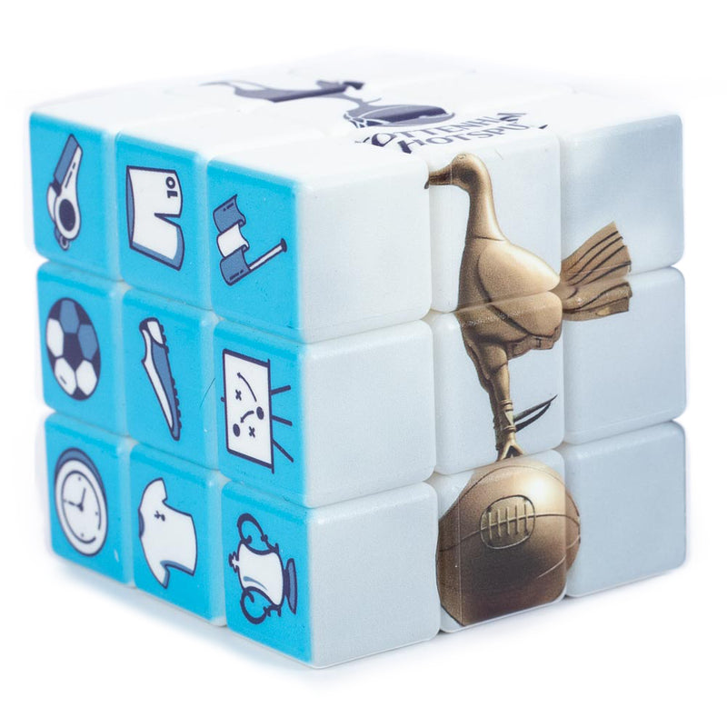 Tottenham Hotspur FC Rubiks Cube, side angle