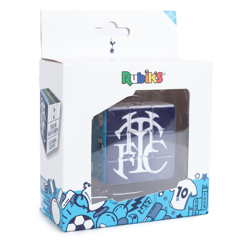 Tottenham Hotspur FC Rubiks Cube, close-up detail