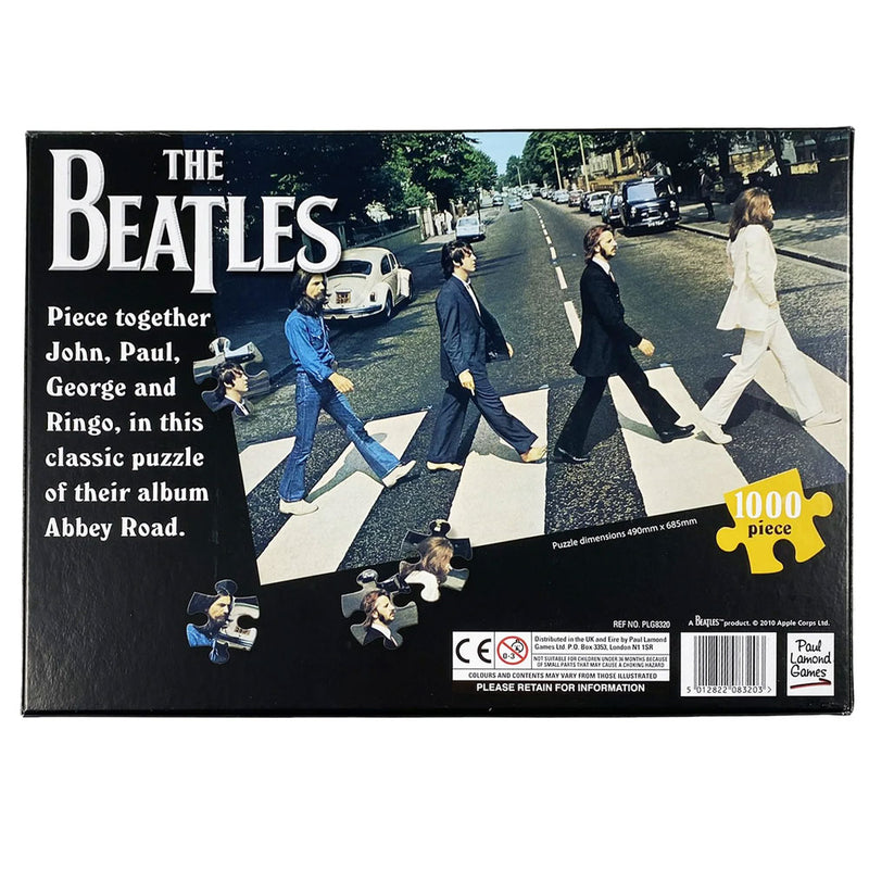 The Beatles Abbey Road 1000pc Puzzle, close-up detail