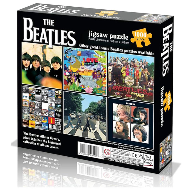 The Beatles Album Collage 1000pc Puzzle, alternate view