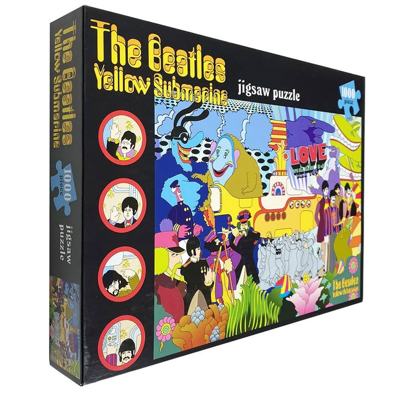 The Beatles Yellow Submarine 1000pc Puzzle, side angle