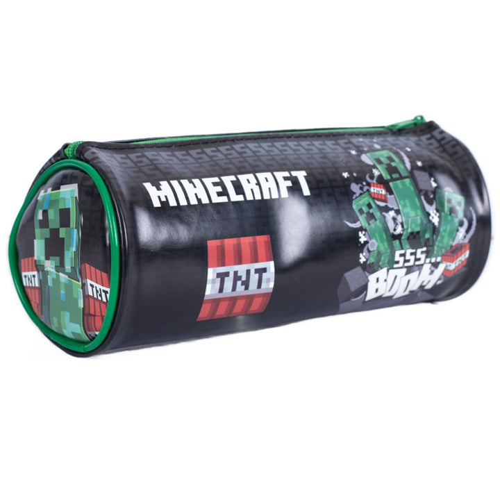 Official Minecraft Barrel Pencil Case