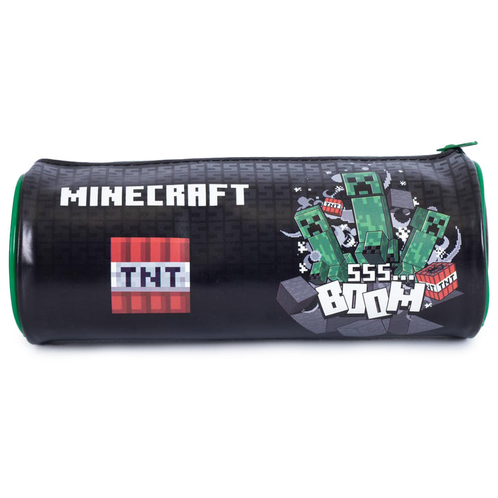 Official Minecraft Barrel Pencil Case