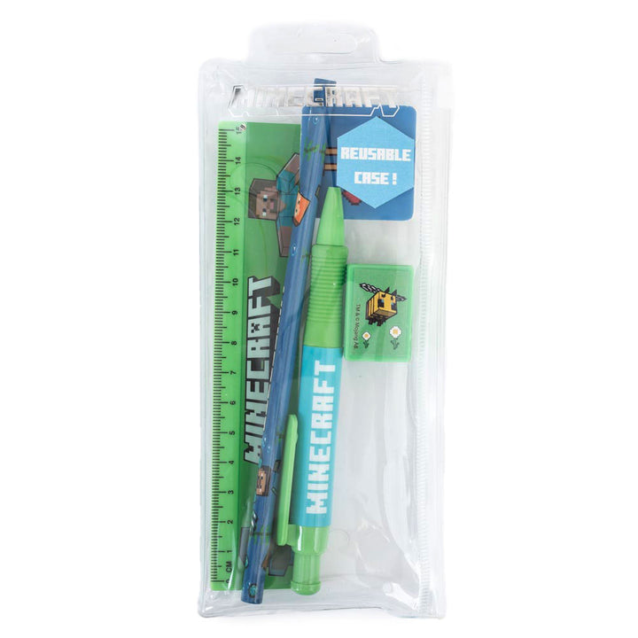Minecraft 5-Piece Stationery Set