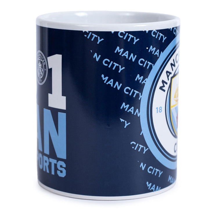 Manchester City FC No. 1 Fan Mug