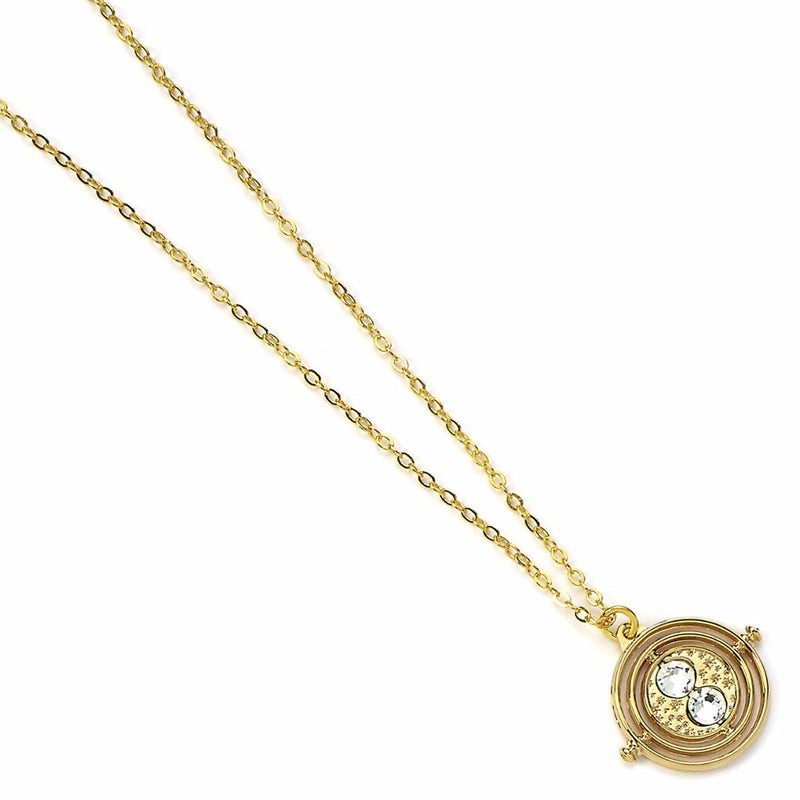 Harry Potter Gold Plated Fixed Time Turner Necklace, alternate view