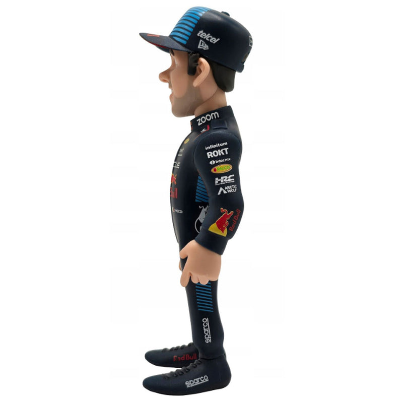 Oracle Red Bull Racing MINIX Figure Perez, side angle