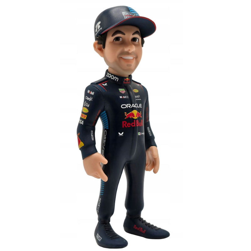 Oracle Red Bull Racing MINIX Figure Perez, close-up detail