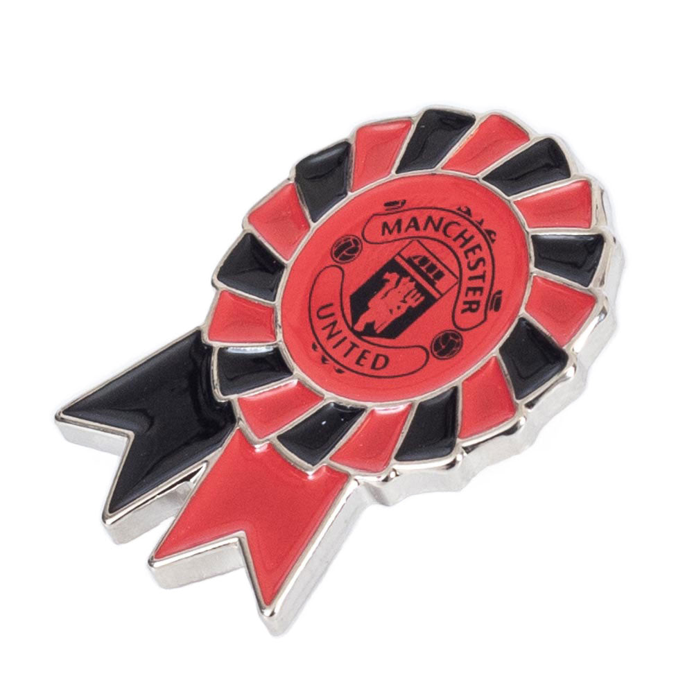 Manchester United Rosette Badge