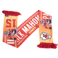 Kansas City Chiefs Mahomes II HD Scarf, side angle