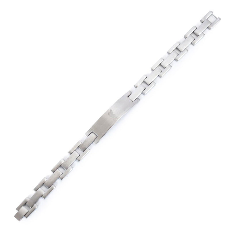 Liverpool FC Liverbird Stainless Steel Bracelet, close-up detail