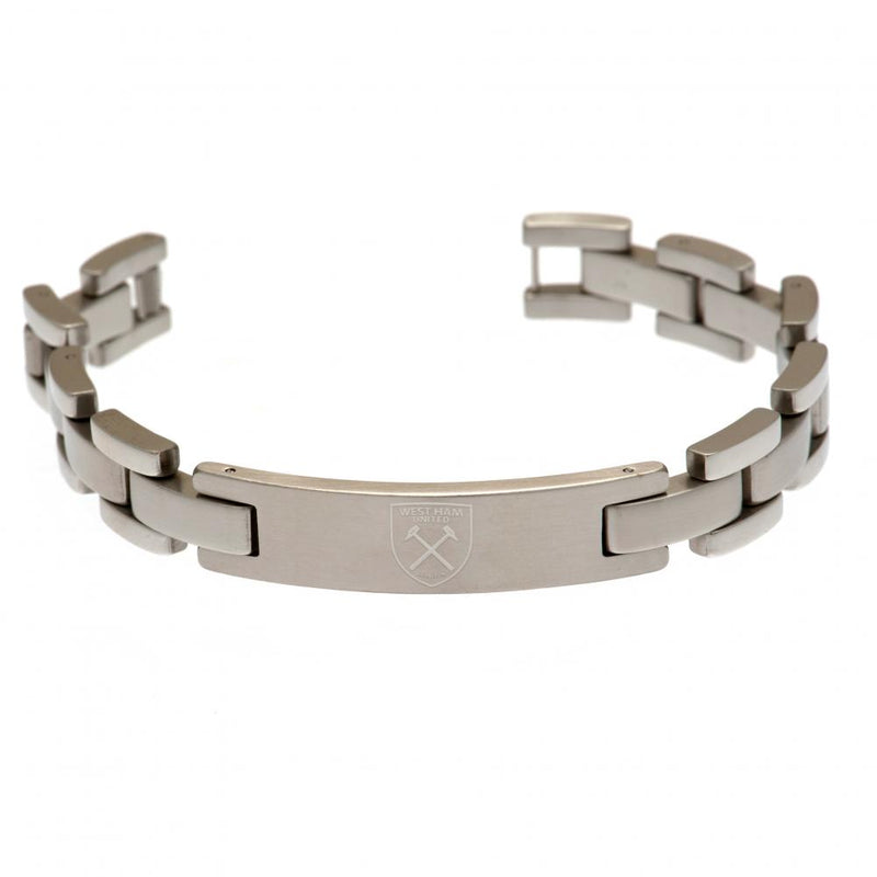 West Ham United FC Stainless Steel Bracelet, alternate view