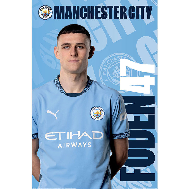 Manchester City FC Foden Poster collectible from Infinity Collectables 2026
