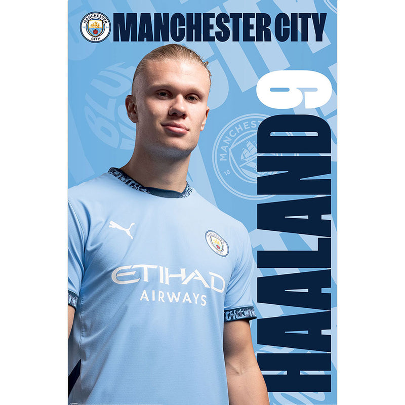 Manchester City FC Haaland Poster collectible from Infinity Collectables 2026