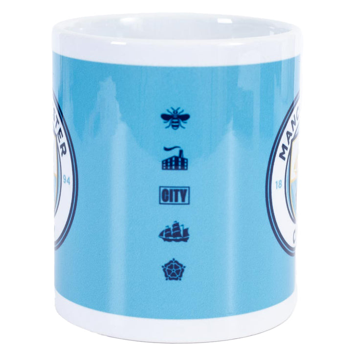 Manchester City FC Crest Mug