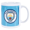 Manchester City FC Crest Mug, side angle
