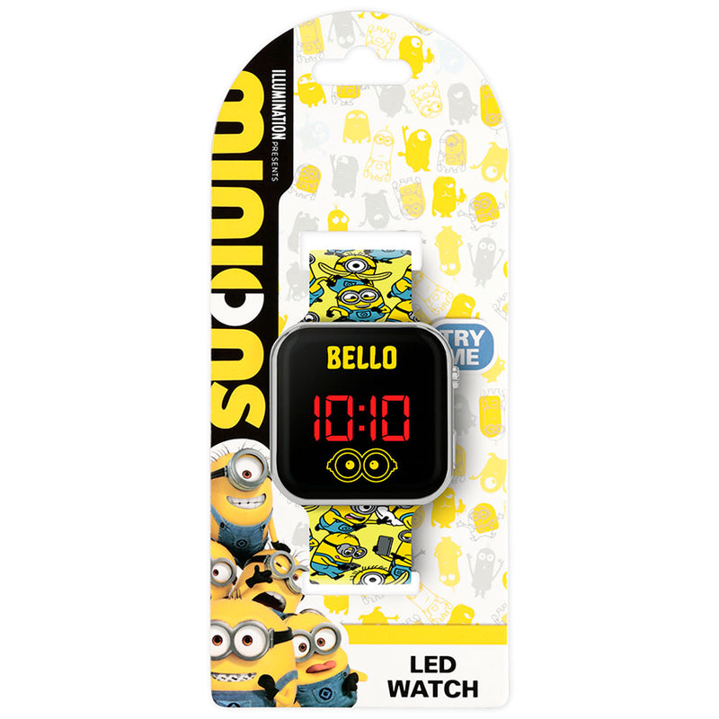 Minions Junior LED Watch, side angle