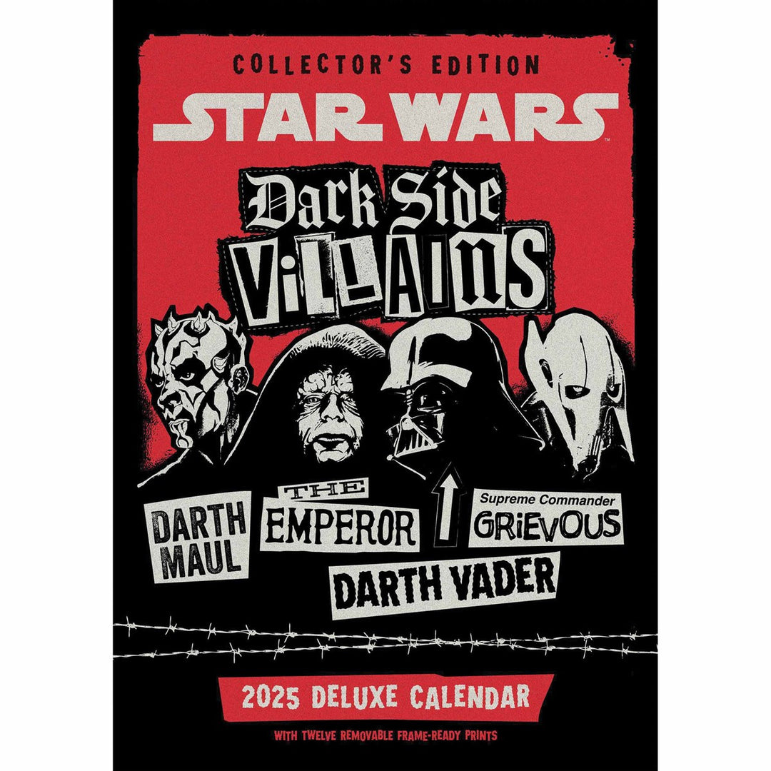 Star Wars Dark Side Deluxe 2025 Calendar