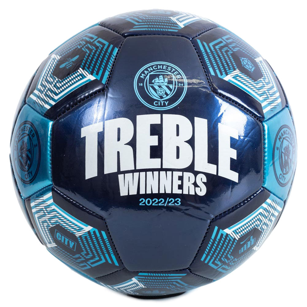 Manchester City Treble Winners Football