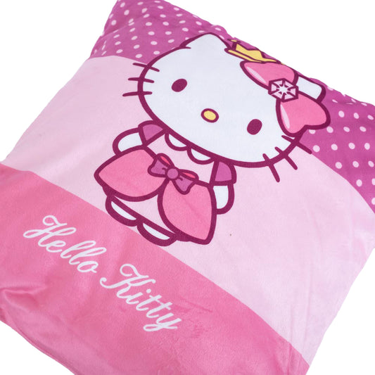 Hello Kitty Princess Velvet Feel Cushion, alternate view