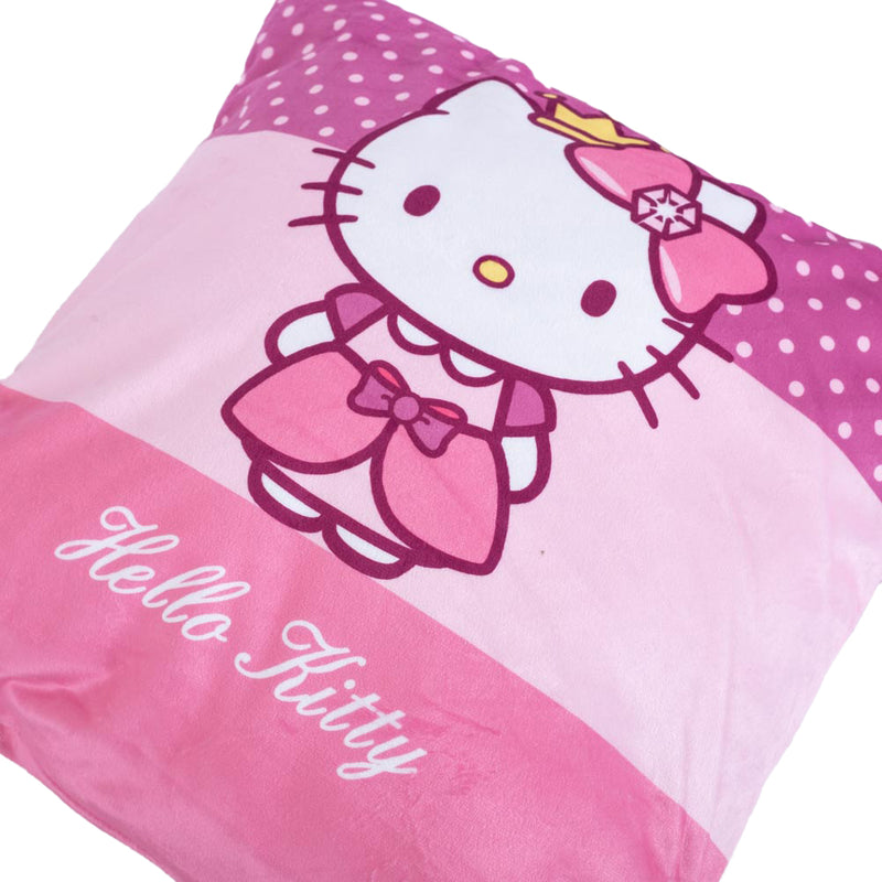 Hello Kitty Princess Velvet Feel Cushion, alternate view