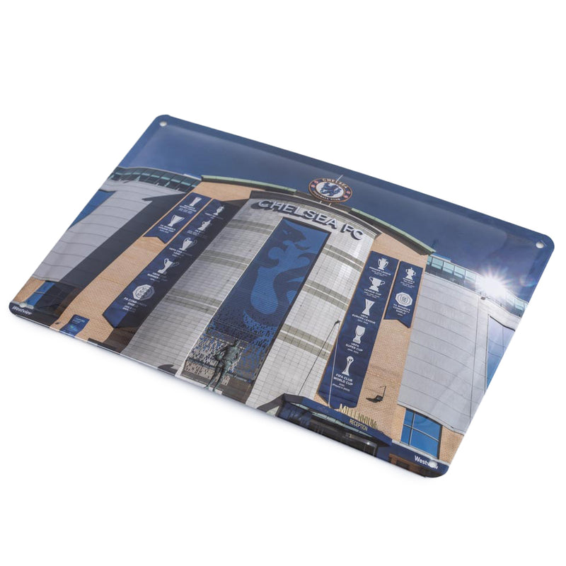 Chelsea FC 2pk Stadium Sign, side angle