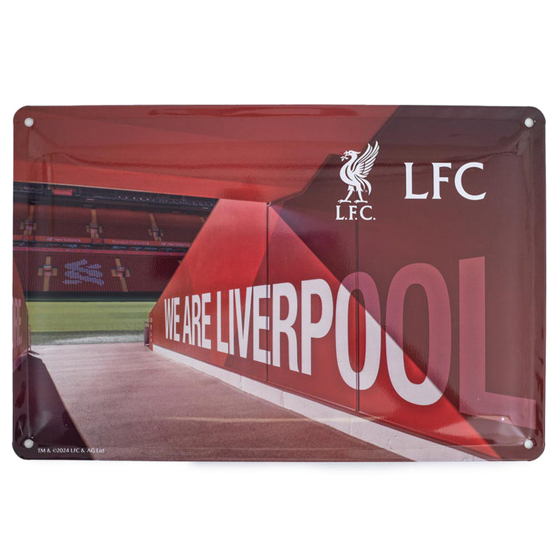 Liverpool FC 2pk Stadium Sign, rear view