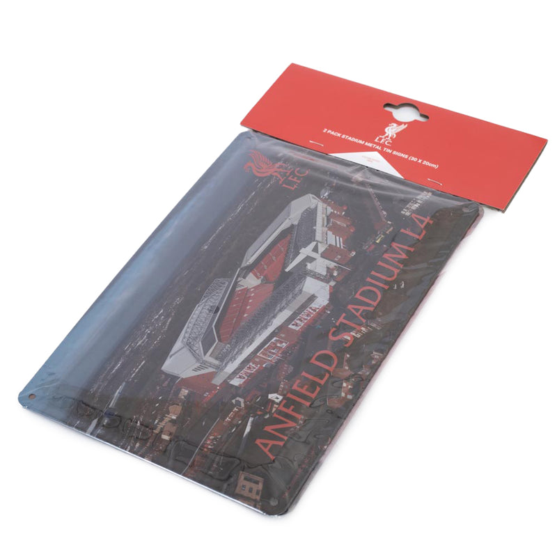 Liverpool FC 2pk Stadium Sign, packaging shot