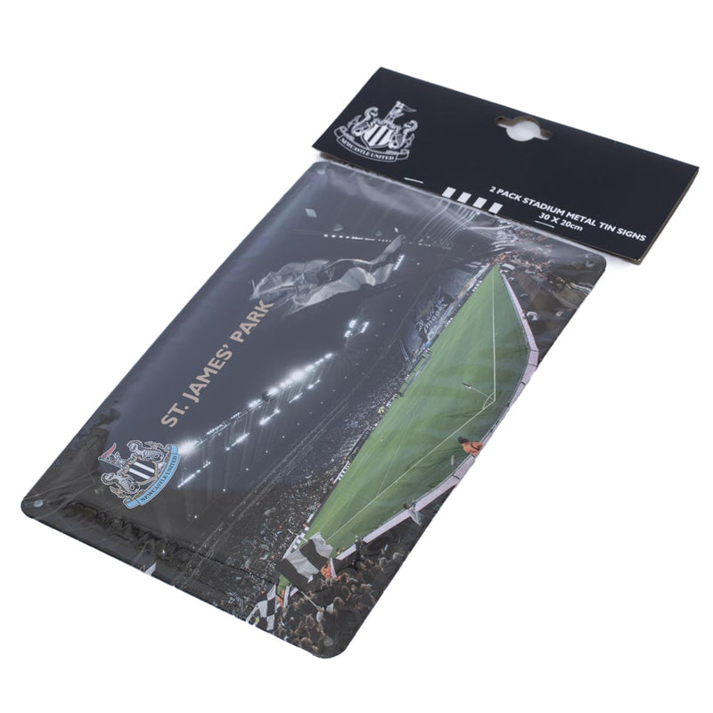 Newcastle United 2-Pack Stadium Sign, packaging shot