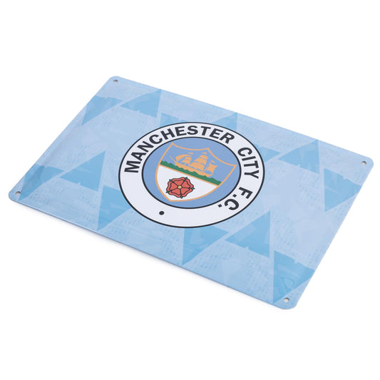 Manchester City FC Retro Days Sign, alternate view