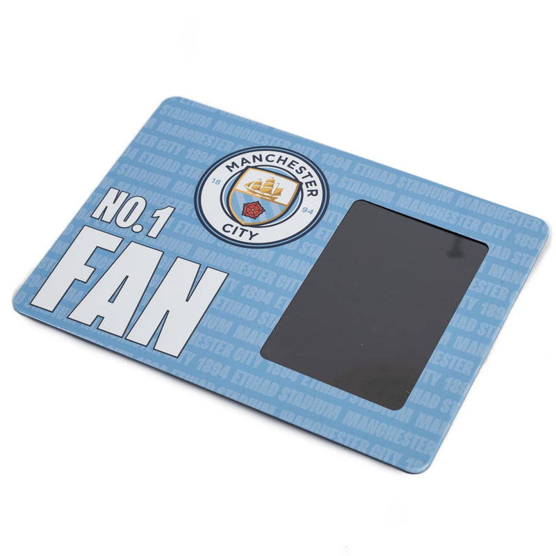 Manchester City FC No1 Fan Picture Frame Sign, alternate view