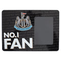 Newcastle United FC No1 Fan Picture Frame Sign, side angle