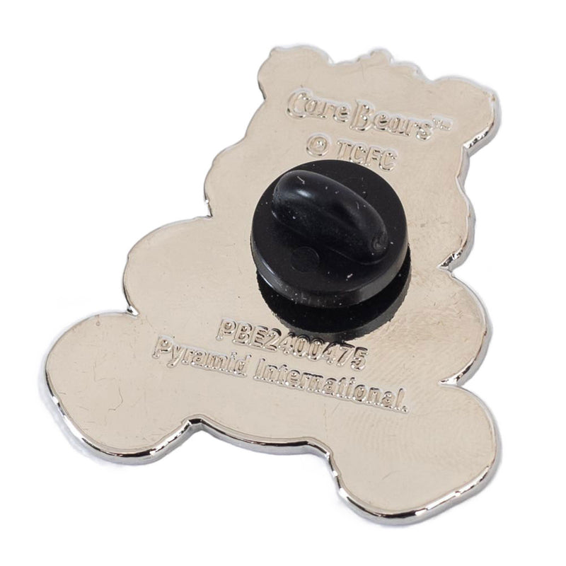 Care Bears Harmony Pin Badge, side angle