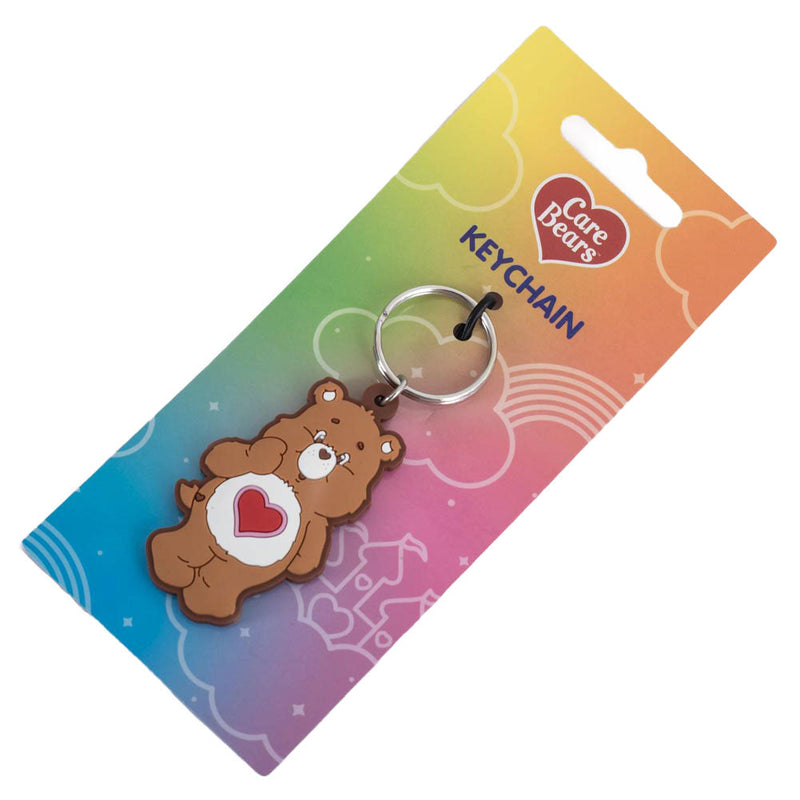 Care Bears Tenderheart PVC Keyring, side angle