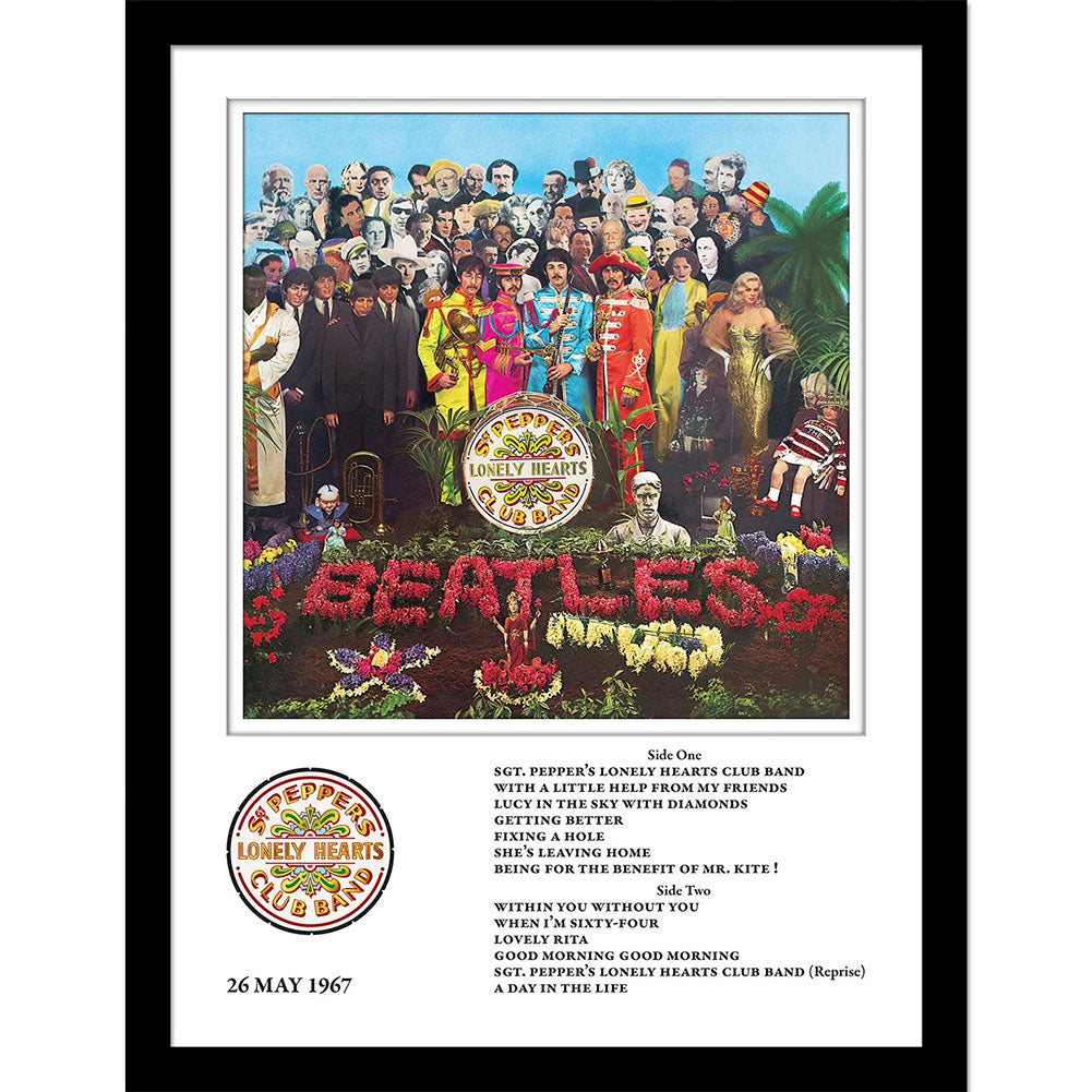 Official The Beatles (Sgt. Pepper’s Lonely Hearts Club Band) Framed Collector Print