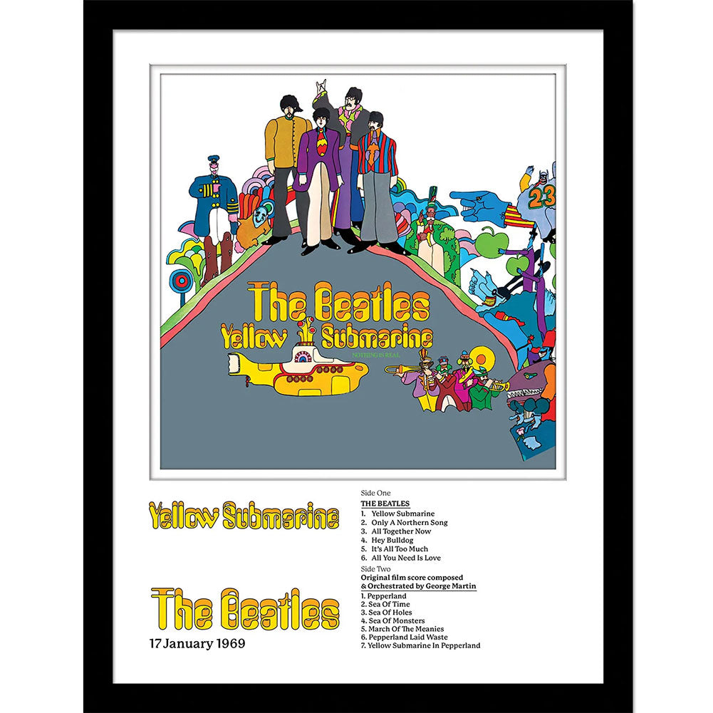 Official The Beatles (Yellow Submarine) Framed Collector Print