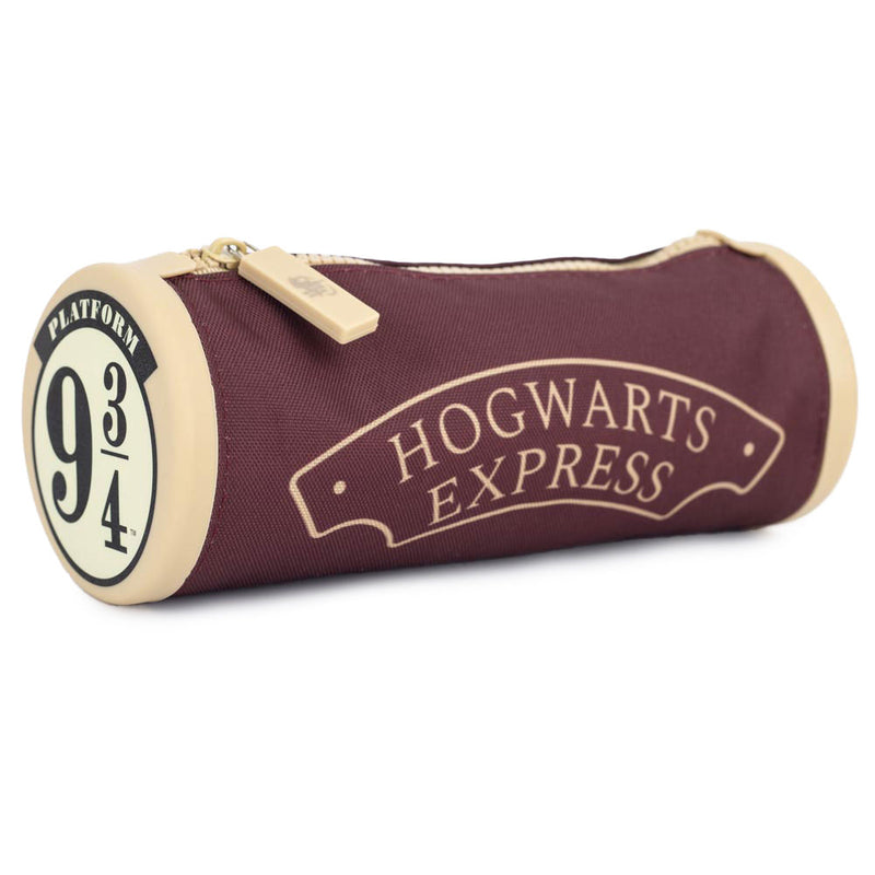 Harry Potter 9 & 3 Quarters Barrel Pencil Case, side angle