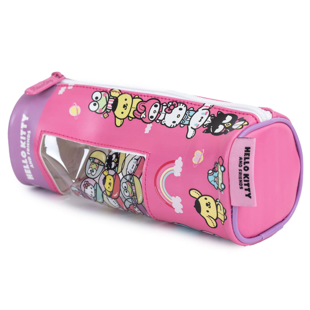 Hello Kitty Barrel Pencil Case