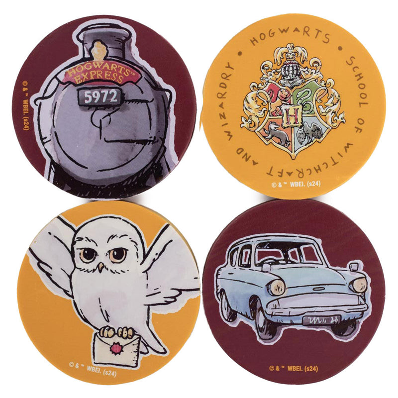 Harry Potter 4-Pack Eraser Set, alternate view