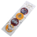 Harry Potter 4-Pack Eraser Set, side angle