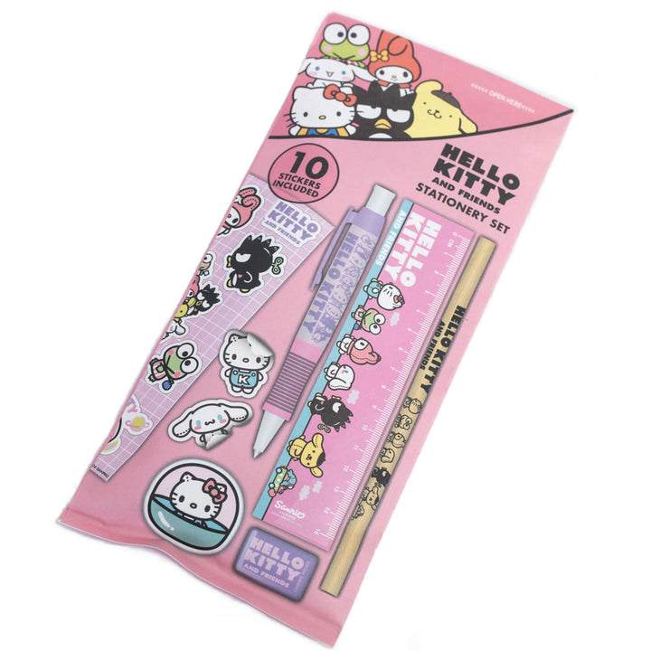 Hello Kitty 6-Piece Stationery Set