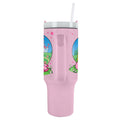 Super Mario Princess Peach 40oz Tumbler, close-up detail